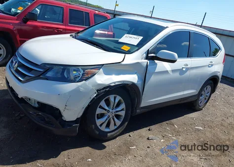 2013 Honda Cr-V Ex-L from USA, damaged, VIN 5J6RM4H79DL087562
